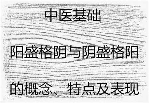 陰盛格陽|《中醫詞典》解釋「陰盛格陽汗」的意思